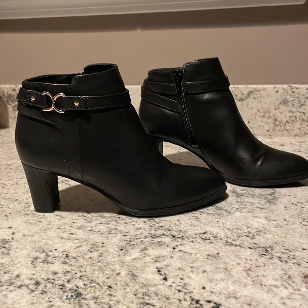 Black booties
